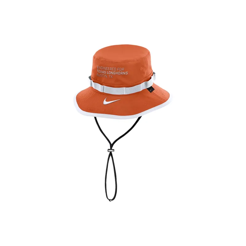 Nike Polyester Bucket Hats Unisex Burnt Orange-1