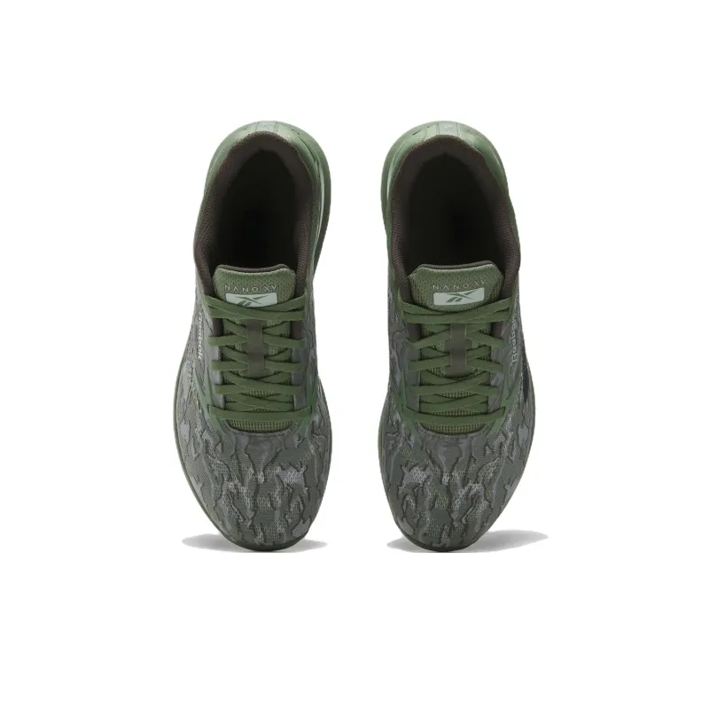 Reebok Nano X5 Low Top Training Shoes Unisex Green-3