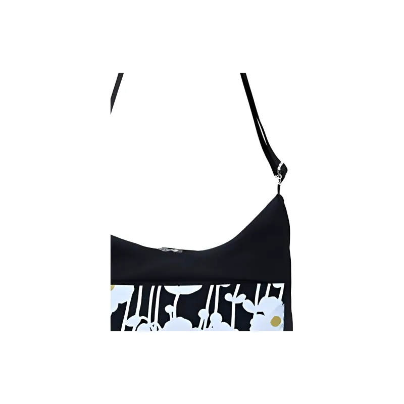 Anello SOU SOU Collaboration Polyester Shoulder Bag Crossbody Bag Mini Women's Black-3
