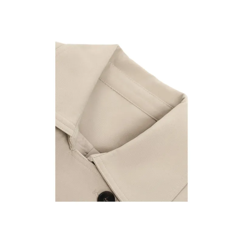 Fragment Trench Coats Women's-3