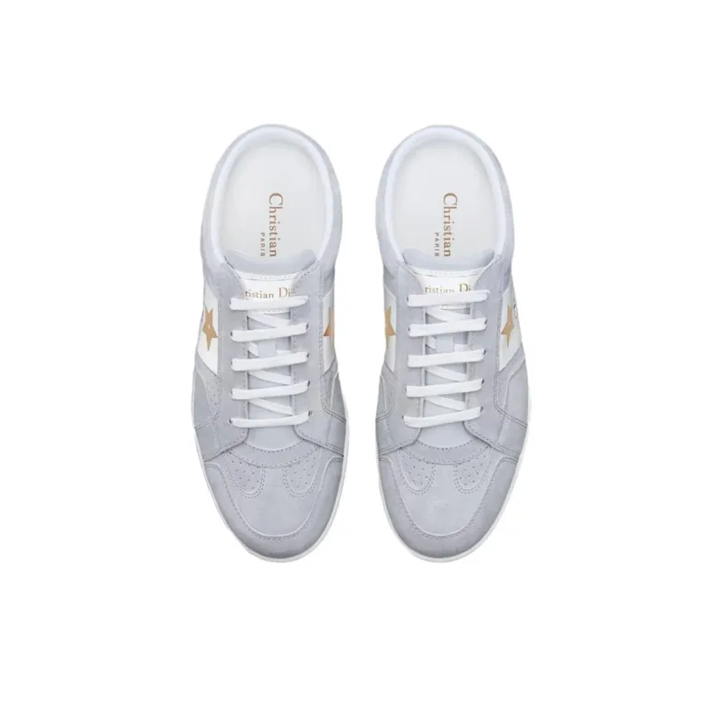 DIOR Star Abrasion Resistant Closed Toe Slippers Women's Gray-3
