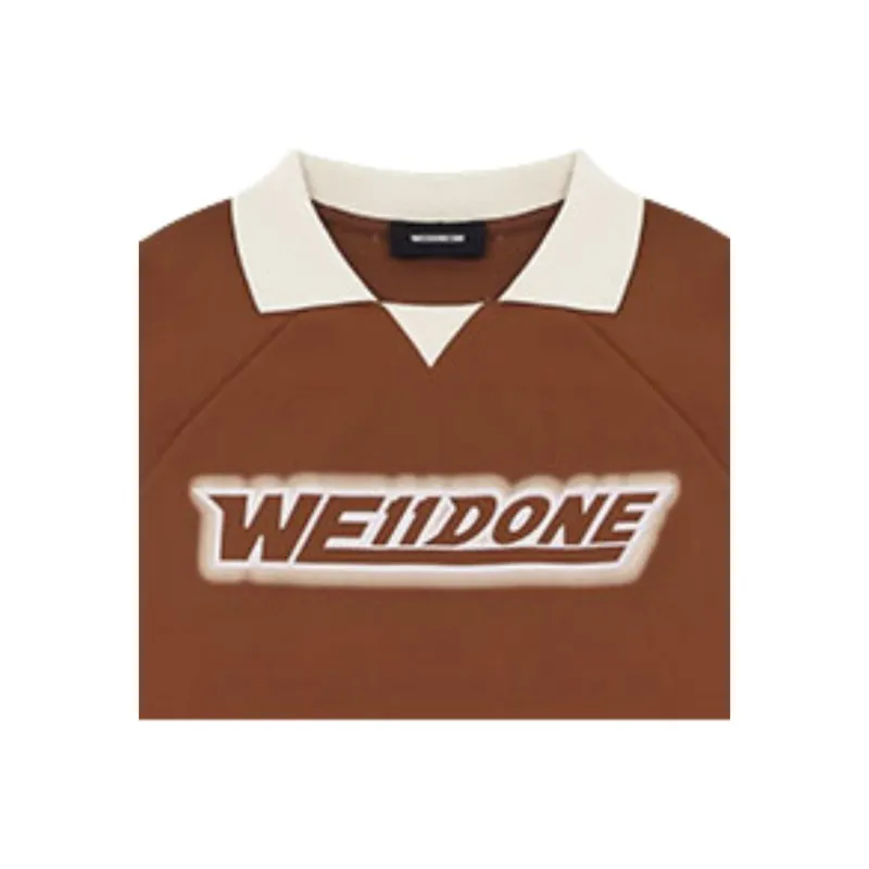 WE11DONE Short Sleeved Dress Women's Brown-2