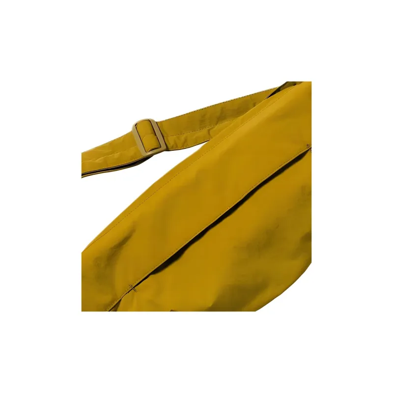 UNIQLO Nylon Sling Bag Unisex Mustard Yellow-1