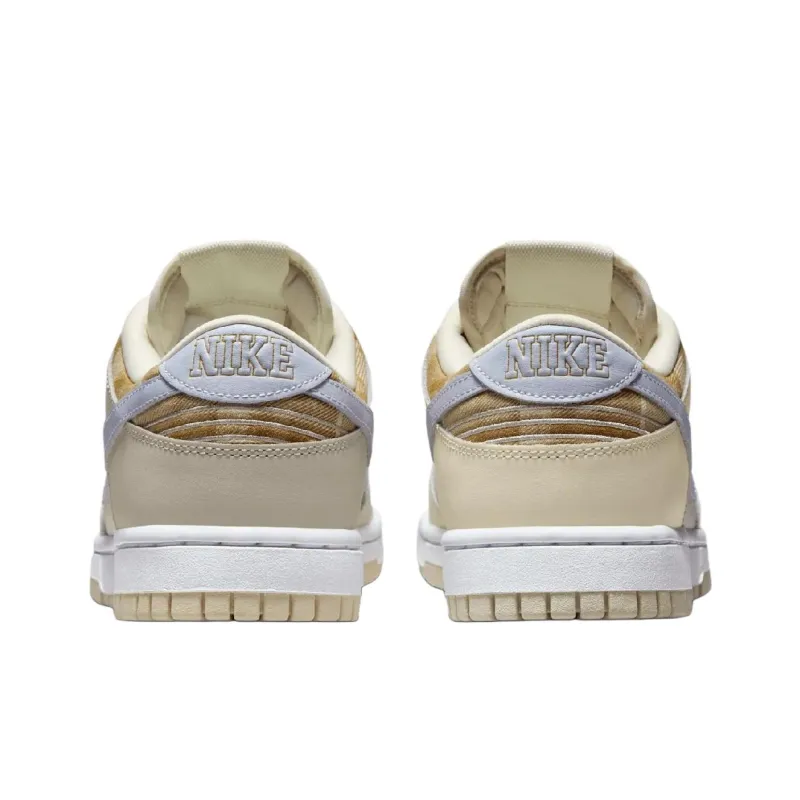 Nike Dunk Abrasion Resistant Low Top Skateboard Shoes Women's Beige-3