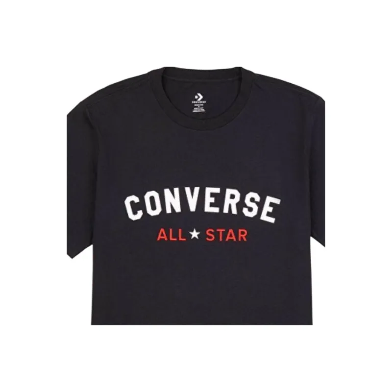 Converse All Star T Shirt Unisex Black-4