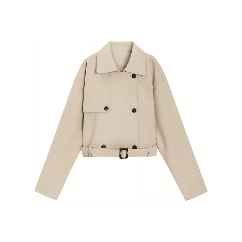Fragment Trench Coats Women's-0