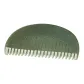 Plain Crescent Jade Comb