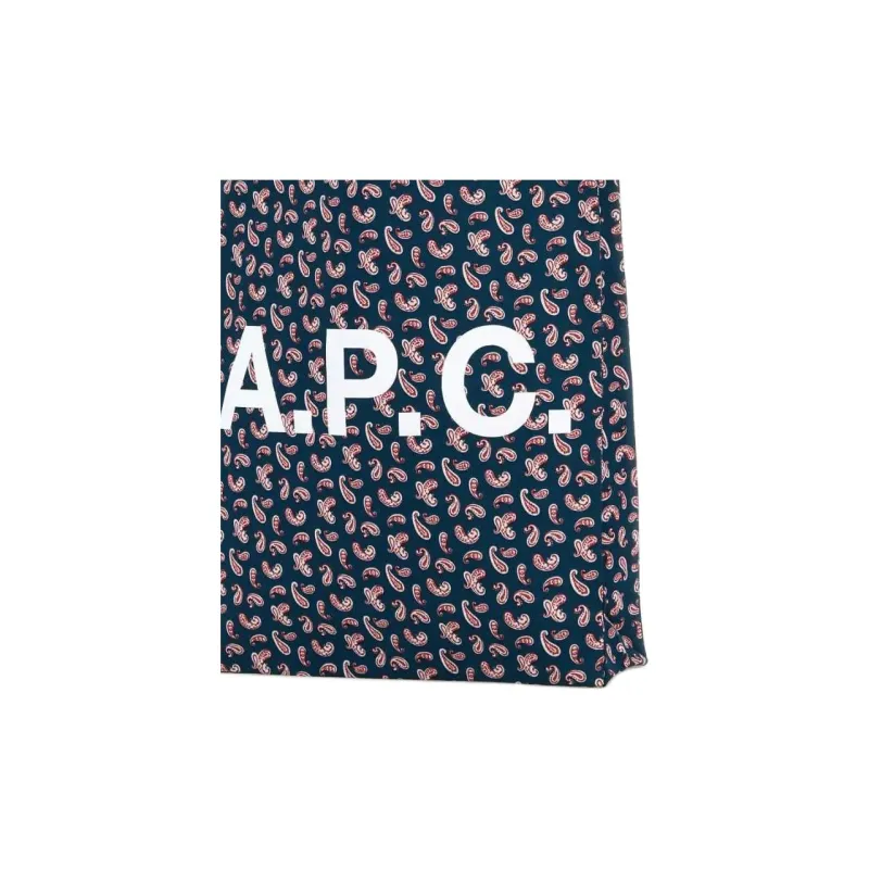 A.P.C Lou All Over Printed Tote Bag-3