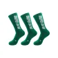 3 Pack, Green White Text
