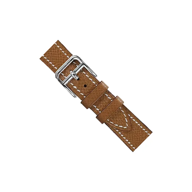HERMES Apple Compatibility Watch Band Cowhide Leather Material-4