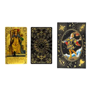 Gollum Metallic Tarot Cards Tarot Color Printing PVC Waterproof Board Games
