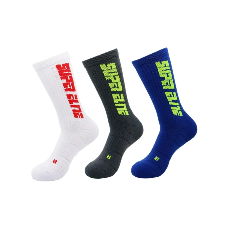 TLXT Basketball Socks Men's Shock Absorbers Slip Resistant, Comfortable And Breathable, Quality Guaranteed-14