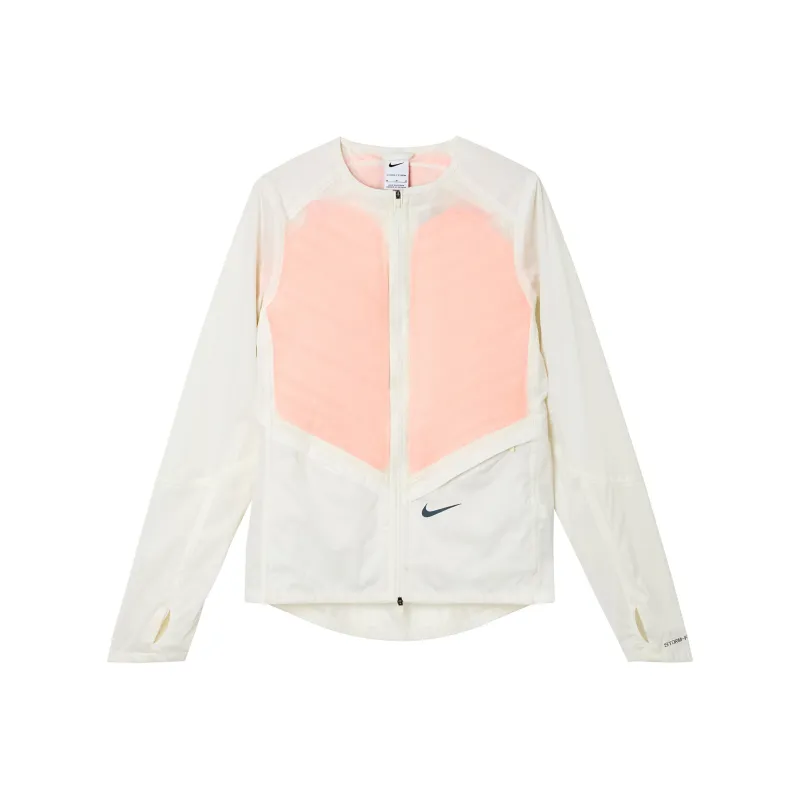 Nike Down Jacket Winter Women's Sail White/Atomic Orange-2