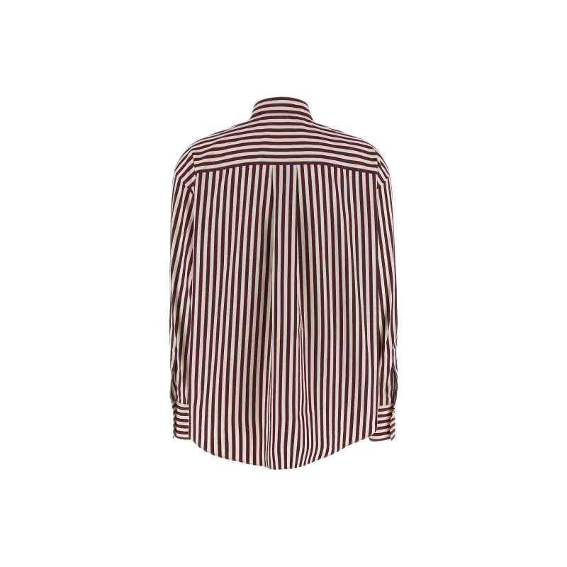 Brunello Cucinelli Shirt Women's Bordeaux Red-1