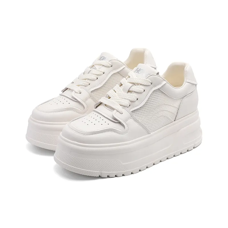 RED DRAGONFLY Height Increasing Breathable Low Top Women's Fashion Casual Shoes Platform Comfortable Versatile-2