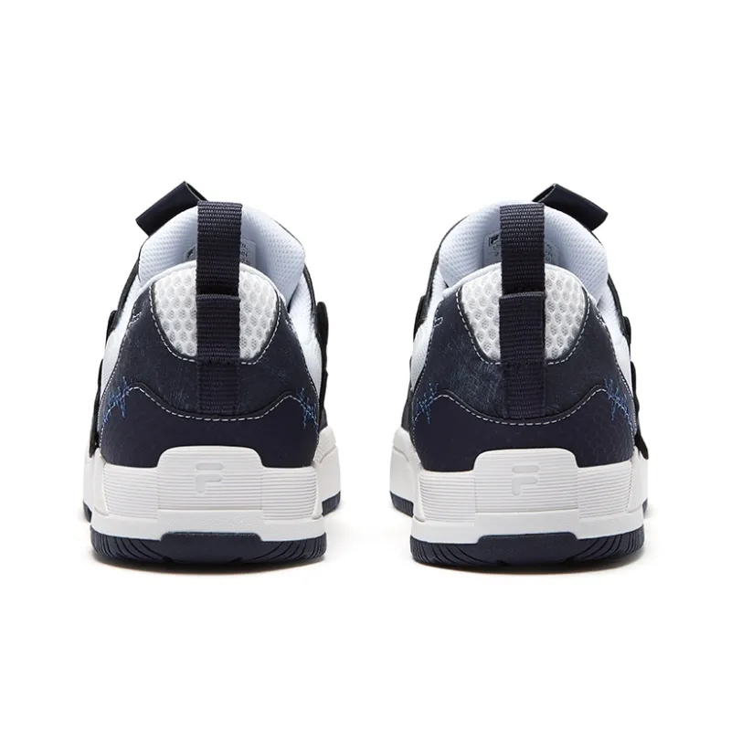 FILA FUSION GEOMETRY Geometric Shoes Low Top Skateboard Shoes Men's Barite Blue-3