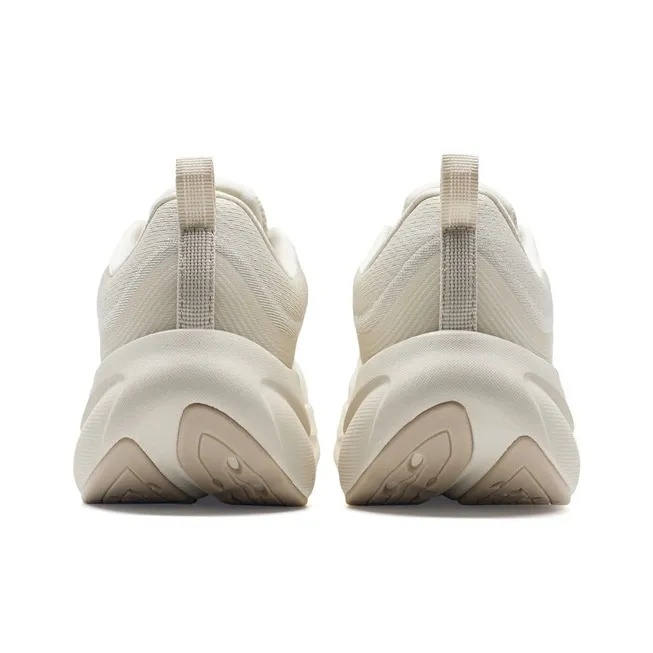 XTEP Cloud Wing 3 Coverage Slip Resistant Low Top Casual Running Shoes Women's White Sand Gray-4