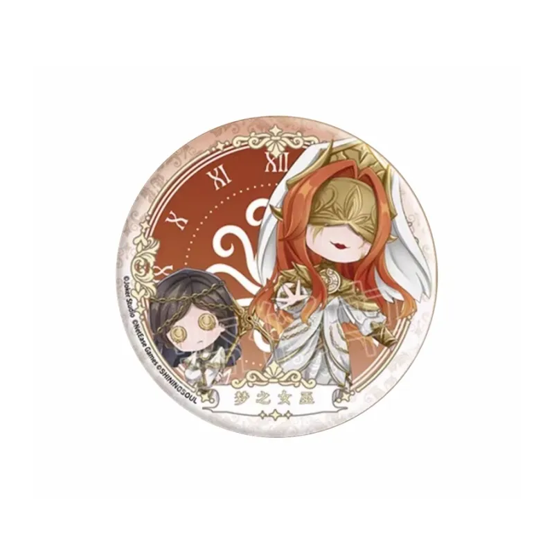 MANCOOL Gardener The Fifth Personality Frozen Time Round Badge First Edition Badges-8