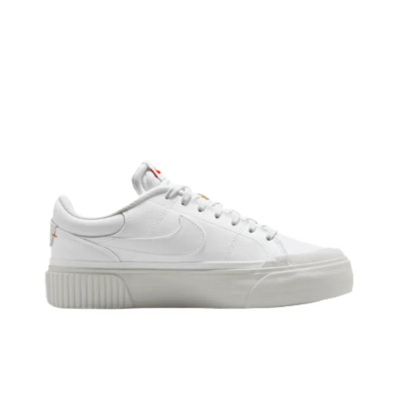 Nike Court Legacy Low Top Skateboard Shoes Women's White-1