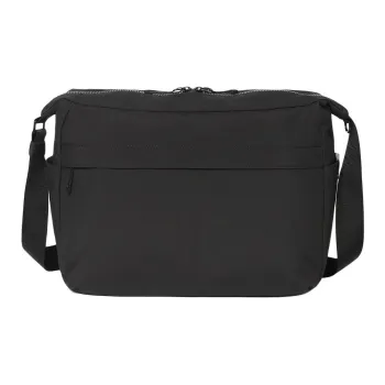 FILA Polyester Crossbody Bag, Shoulder Bag Unisex Black