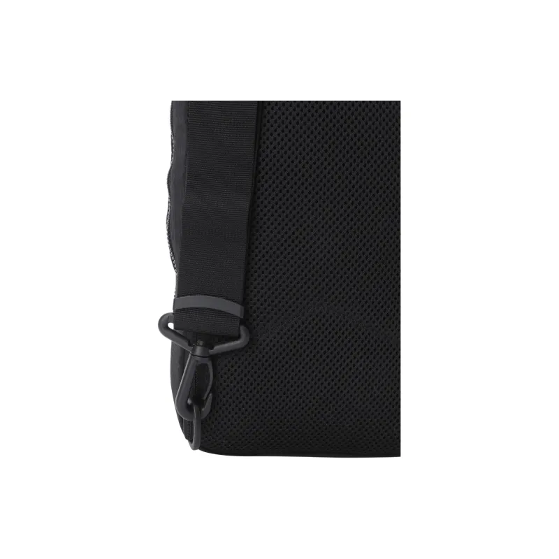 KOLON SPORT Polyester One Shoulder Crossbody Sling Bags Regular Unisex Black-2