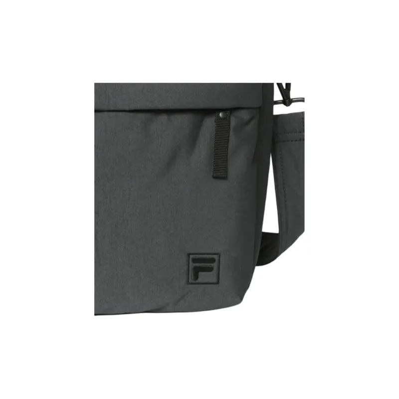 FILA Cotton Shoulder Bag, Crossbody Bag, Handbag Unisex Charcoal Gray-5
