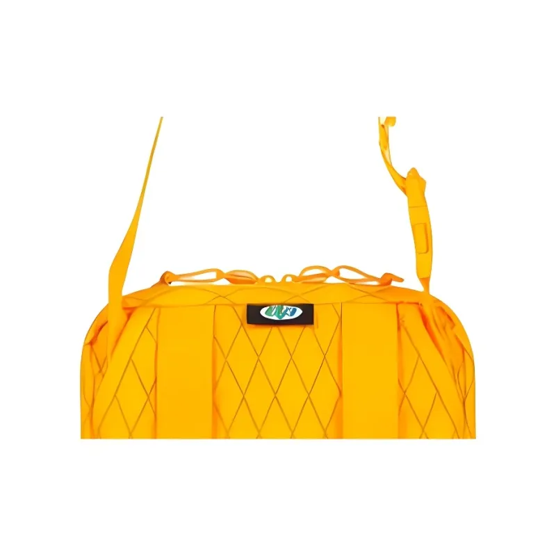 Supreme Polyester Crossbody Bags Regular Unisex Yellow-4