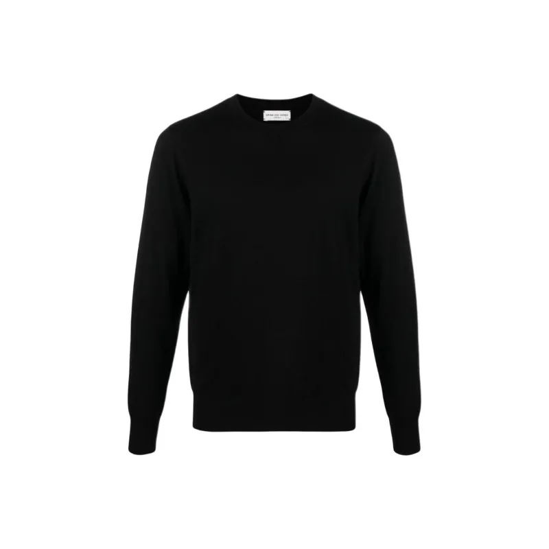 DRIES VAN NOTEN Crew-neck Merino-wool Jumper-0