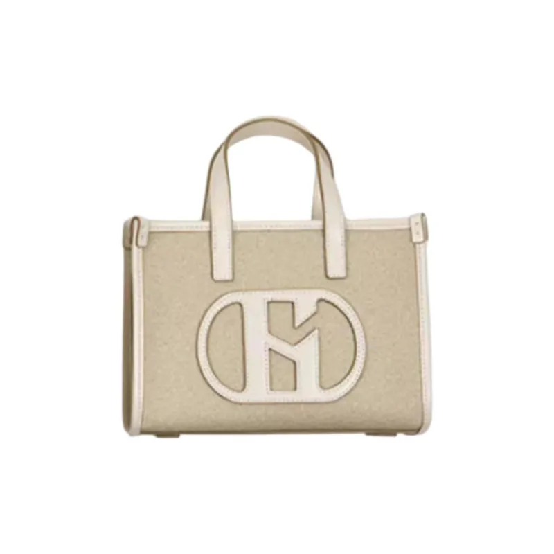 HAZZYS Synthetic Leather Tote Bag, Shopping Bag, Shoulder Bag, Crossbody Bag, Handbag Trumpets Women's Ivory/Black-1