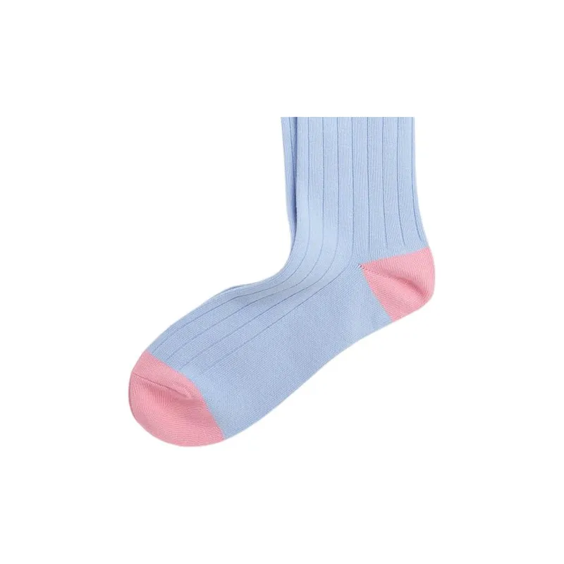 Polo Ralph Lauren SS24 Knee-High Socks Men's 1 Pack Hyacinth Blue-2