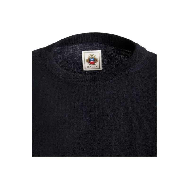 BALLY x Adrien Brody Cashmere Sweater Men's Marine Blue-2