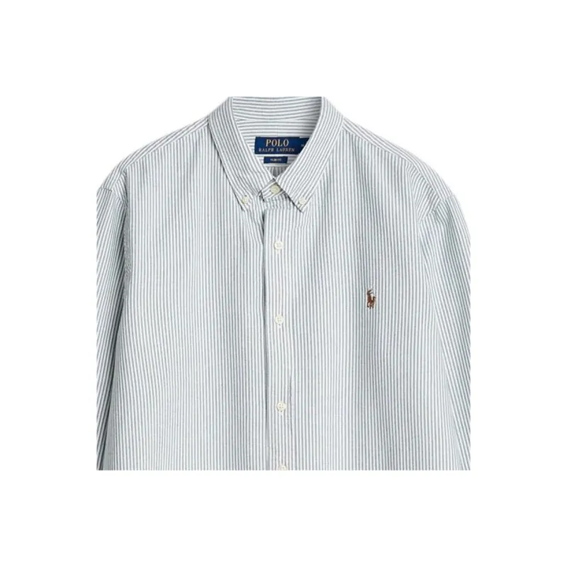 Polo Ralph Lauren SS24 Shirt Men's Gray-4