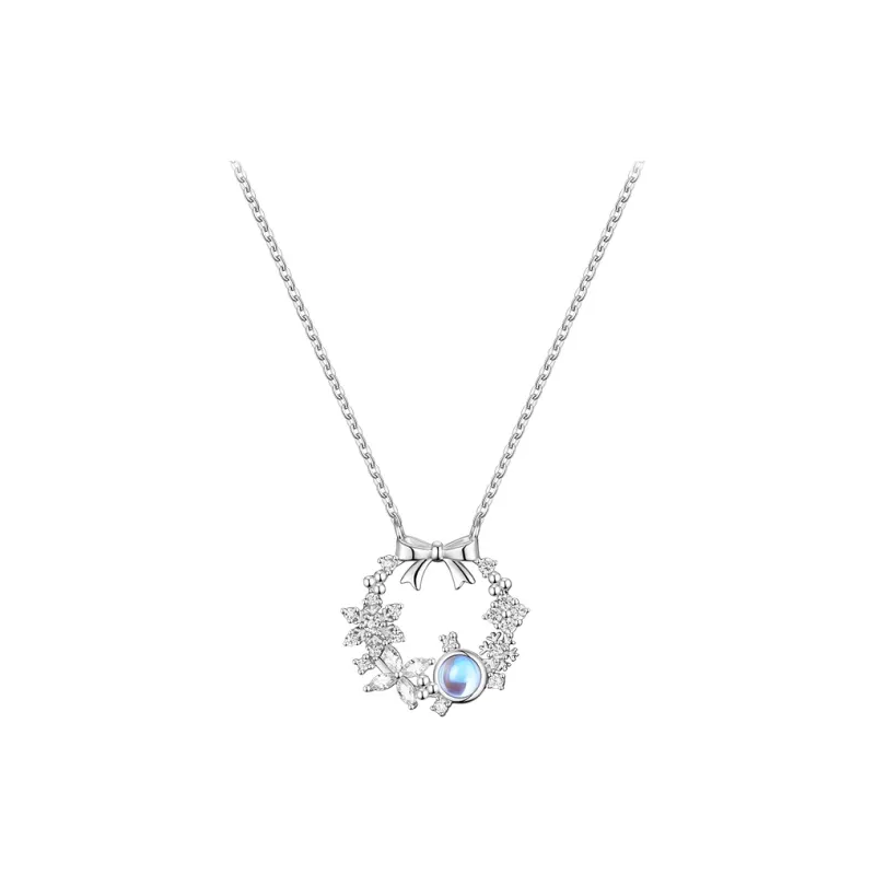 Disney Princess S925 Silver Necklaces Women's-0