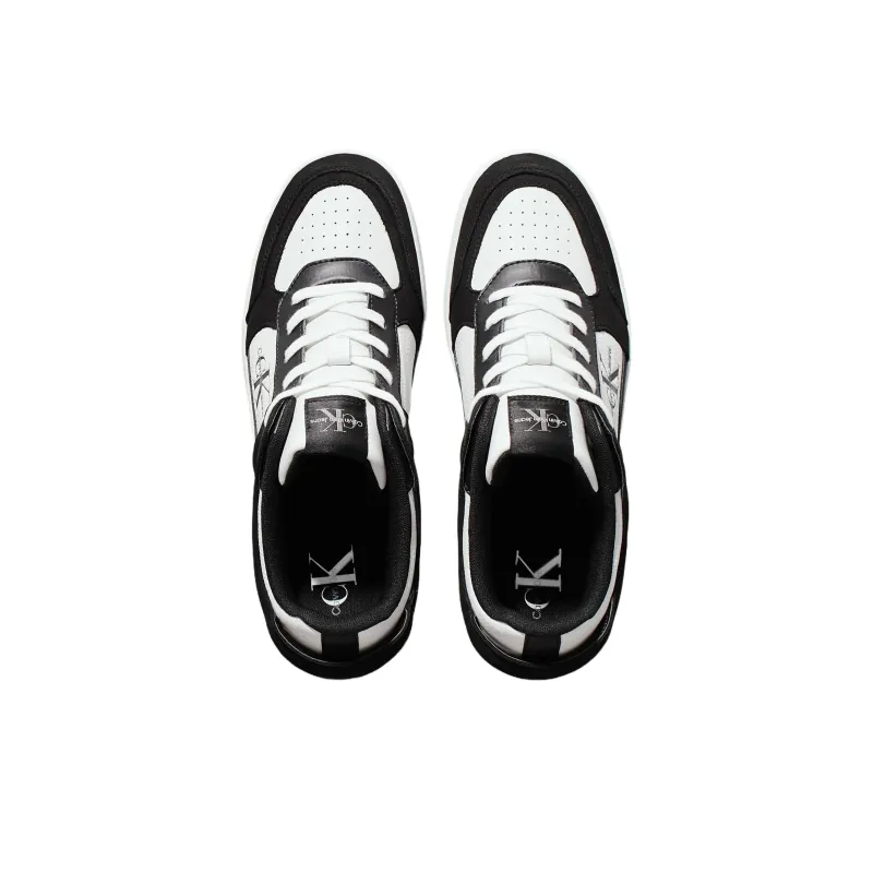 CKJ CALVIN KLEIN JEANS Mid Top Skateboard Shoes Men's Black-3