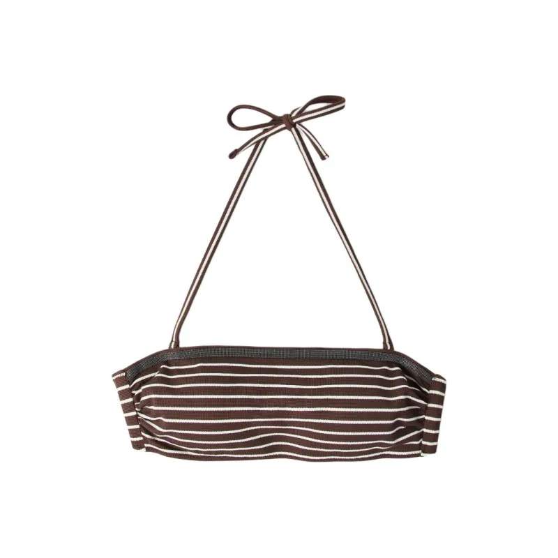 Brunello Cucinelli Bikini Women's Brown-0