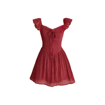 MA JOURNEE Short Sleeved Dress Women's