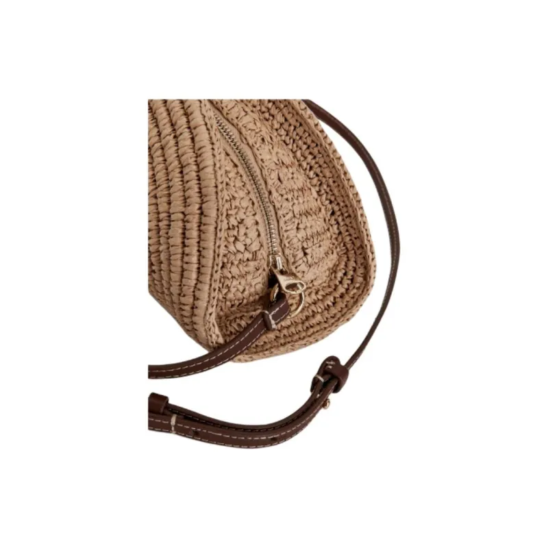 ARKET Paper Handheld Crossbody Bag Trumpets Women's Beige-2