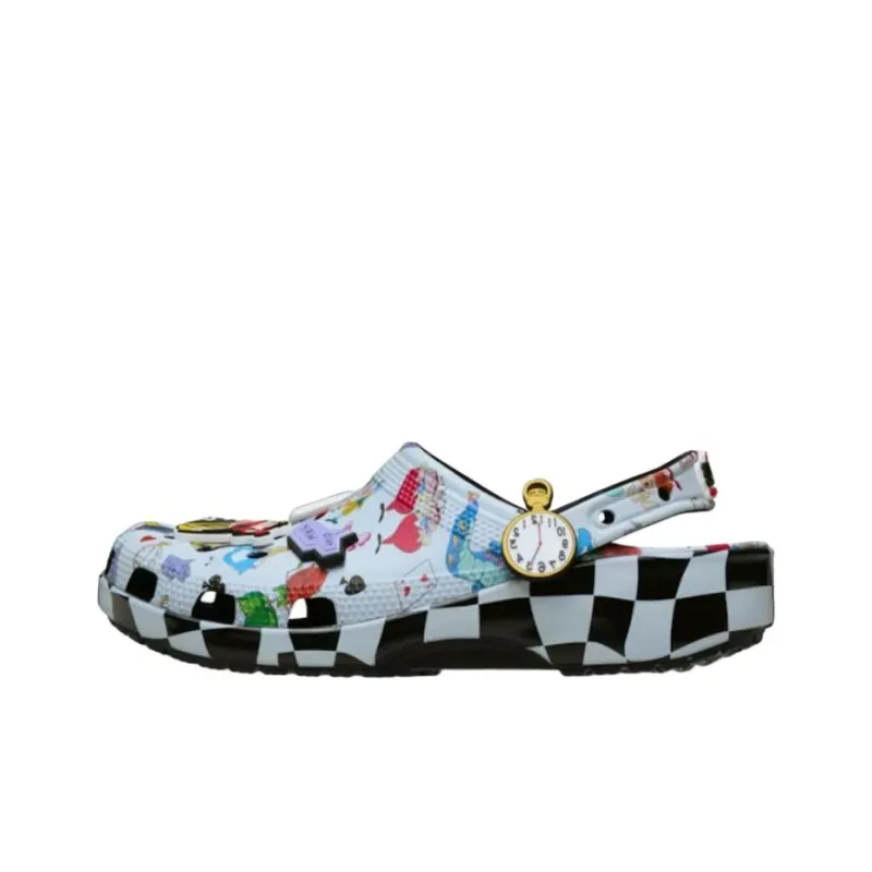 Crocs Disney X Classic Clog 'Alice In Wonderland Character Print'-0
