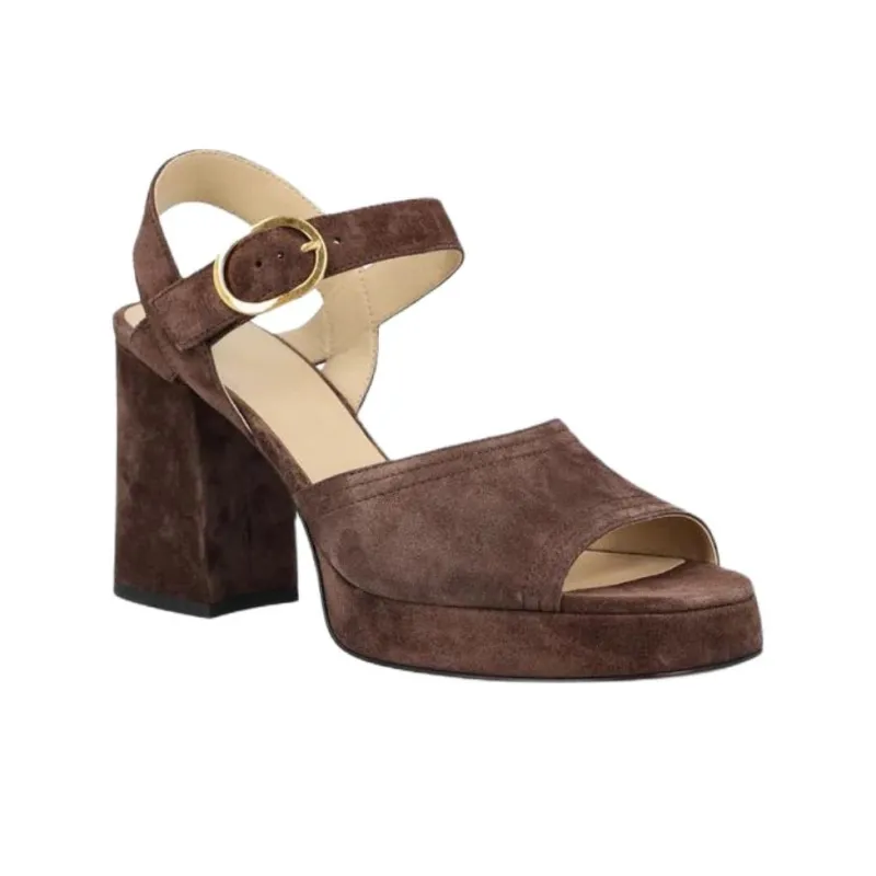Valentino GARAVANI Fawcette One Strap Sandals Women's Brown-2