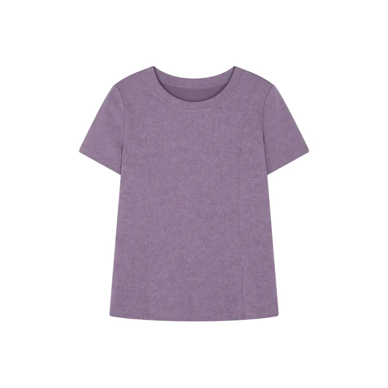 Mo Han Yi Mei T Shirt Women's Purple-0