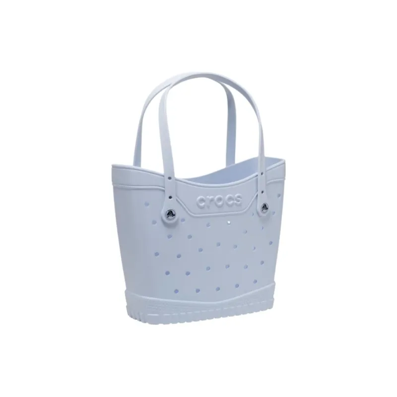 Crocs Portable Tote Bag, Shopping Bag, Handbag Medium Size Women's Light Blue-1