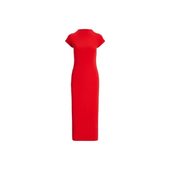 Polo Ralph Lauren Short Sleeved Dress Women's Red