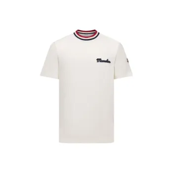 Moncler FW25 T Shirt Men's White