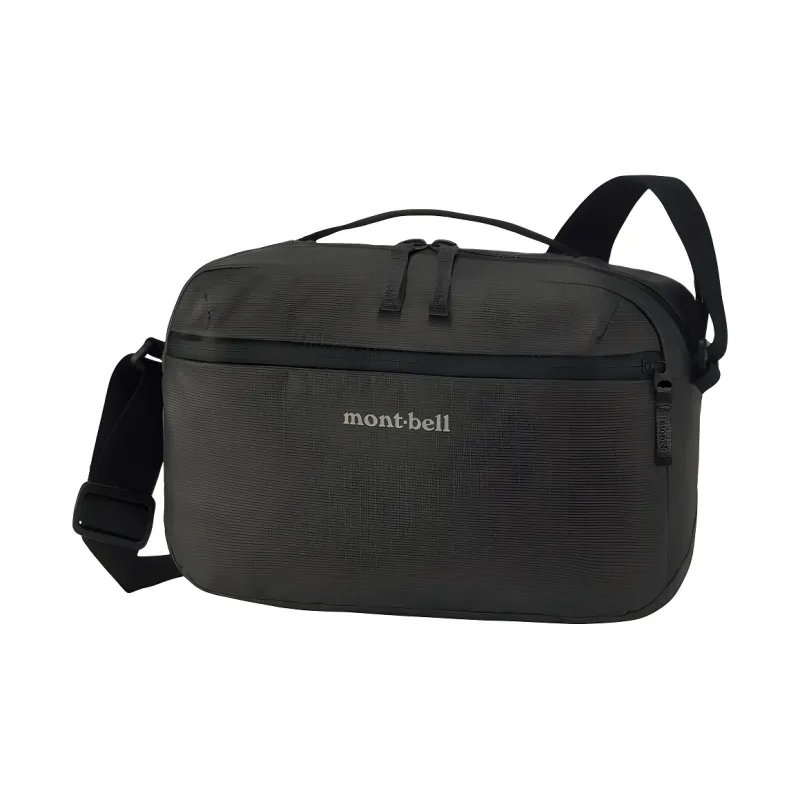 MONTBELL Nylon Shoulder Bag Large Size Unisex Dark Gray-0