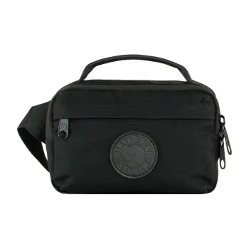 Fjallraven Polyester Portable One Shoulder Crossbody Fanny Pack Regular Unisex Black