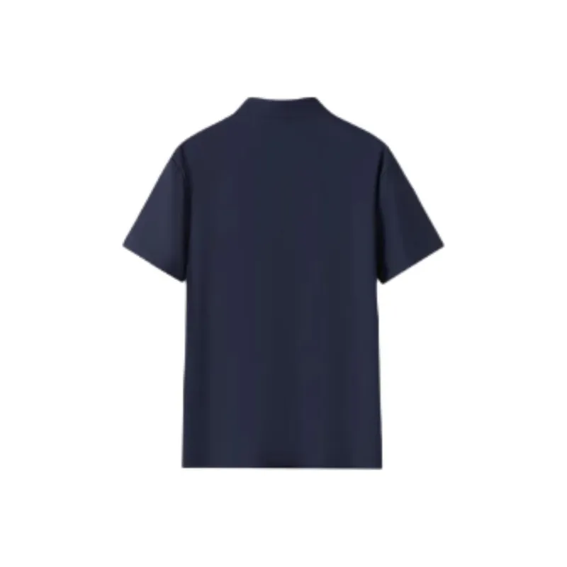 KARL LAGERFELD SS25 Polo Shirt Men's Navy Blue-1