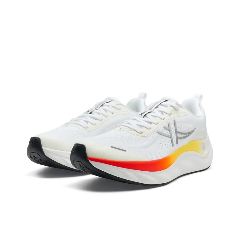 XTEP Cloud Wing 3 Breathable And Slip Resistant Low Top Casual Running Shoes Men's Classic White-5