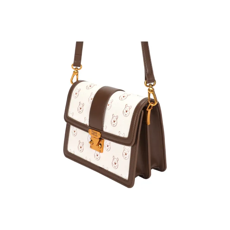 MESUCA Disney/Disney Collection PVC Crossbody Bag, Shoulder Bag Regular Women's Ecru-1