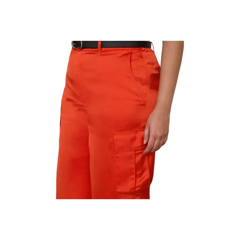 LAUREN RALPH LAUREN Cargo Pants Women's Red-4