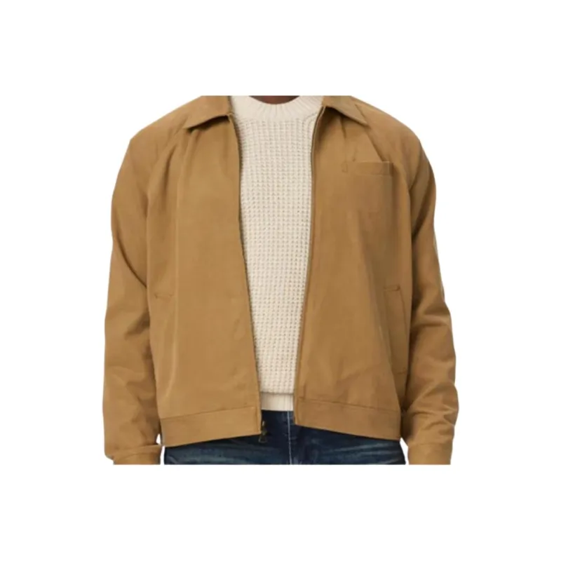 PAIGE Jackets Coats Men's Gold Palm Color-4